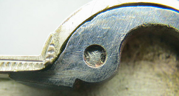 Large silver veterinary spring lancet Marked M Fischer, the item is contained in a box marked Peter Fischer.  The item can be seen in the section on silver spring lancets.